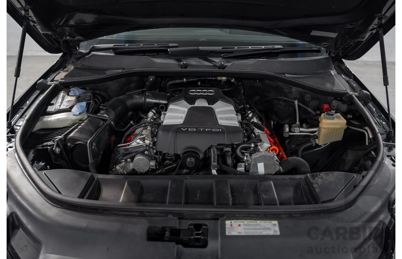 01/2012 Audi Q7 3.0 TFSI Quattro (AWD) MY12 4d Wagon Orca Black Metallic Supercharged V6 3.0L