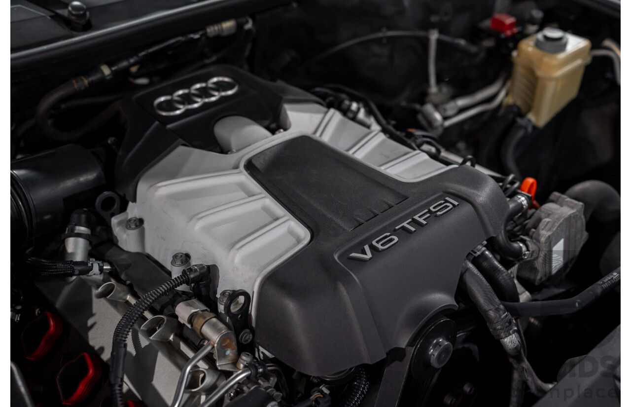 01/2012 Audi Q7 3.0 TFSI Quattro (AWD) MY12 4d Wagon Orca Black Metallic Supercharged V6 3.0L