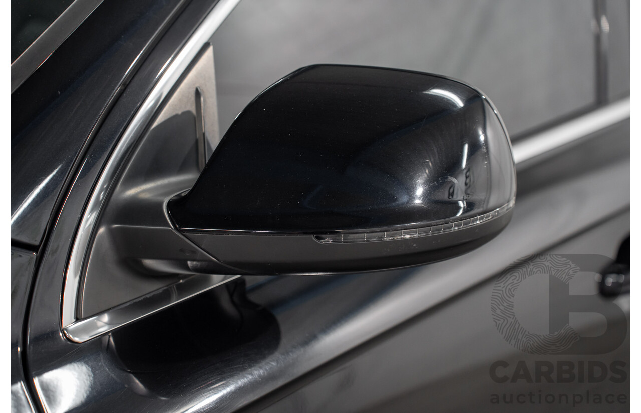 01/2012 Audi Q7 3.0 TFSI Quattro (AWD) MY12 4d Wagon Orca Black Metallic Supercharged V6 3.0L