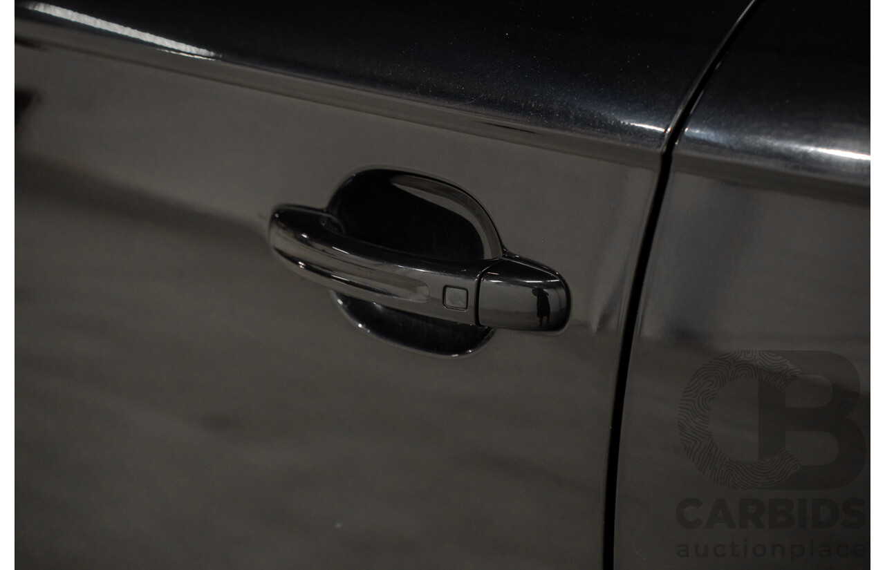 01/2012 Audi Q7 3.0 TFSI Quattro (AWD) MY12 4d Wagon Orca Black Metallic Supercharged V6 3.0L