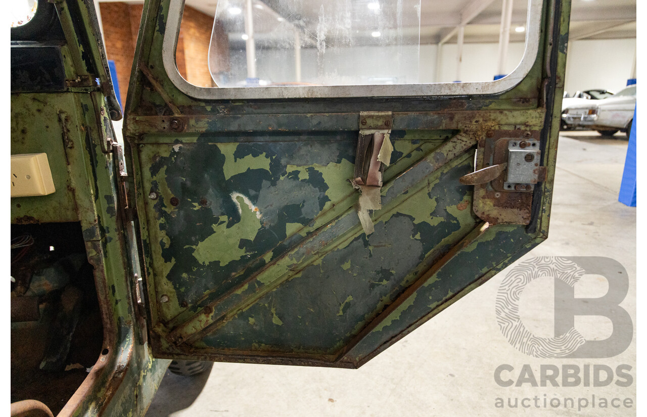 08/1964 Willys Kaiser Jeep CJ-6 Universal 2d Half Cab Green - Project
