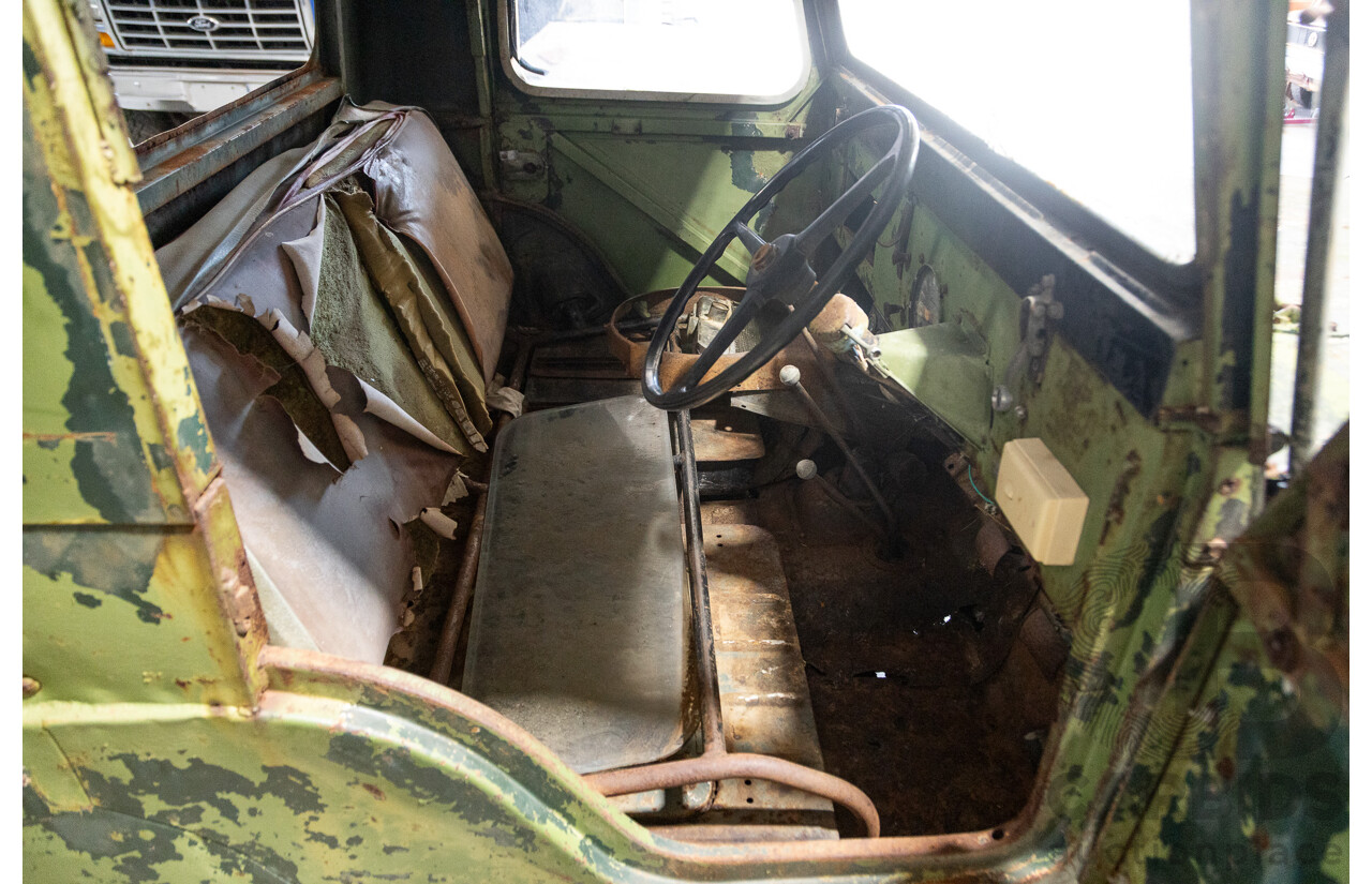 08/1964 Willys Kaiser Jeep CJ-6 Universal 2d Half Cab Green - Project