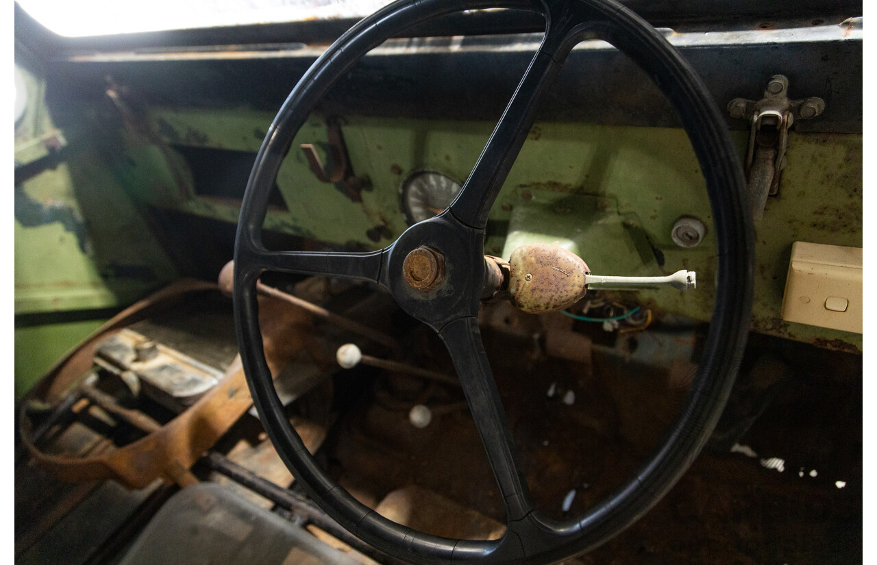 08/1964 Willys Kaiser Jeep CJ-6 Universal 2d Half Cab Green - Project