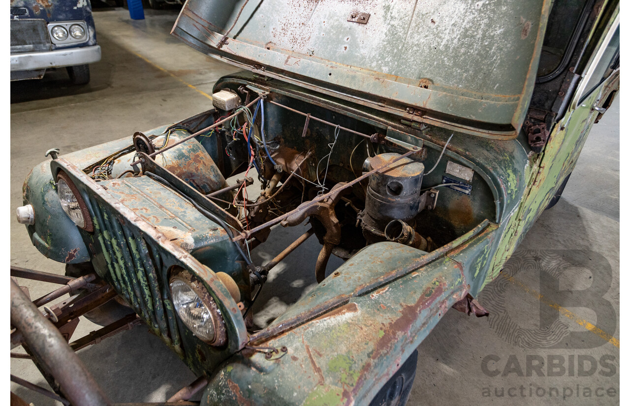08/1964 Willys Kaiser Jeep CJ-6 Universal 2d Half Cab Green - Project