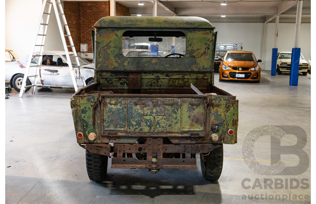 08/1964 Willys Kaiser Jeep CJ-6 Universal 2d Half Cab Green - Project