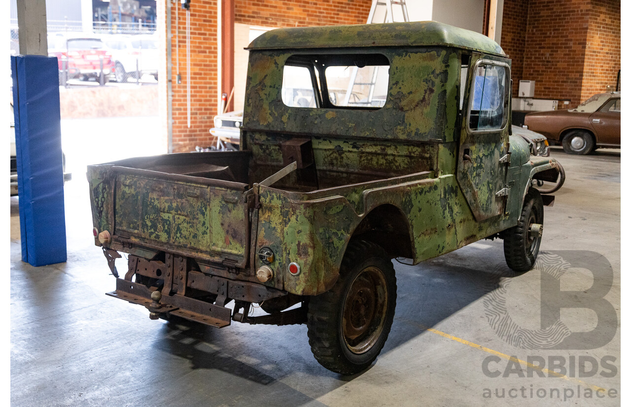 08/1964 Willys Kaiser Jeep CJ-6 Universal 2d Half Cab Green - Project