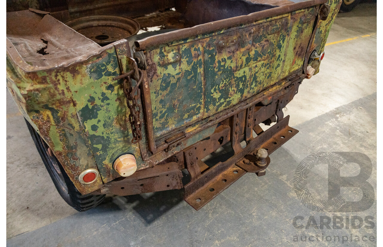 08/1964 Willys Kaiser Jeep CJ-6 Universal 2d Half Cab Green - Project