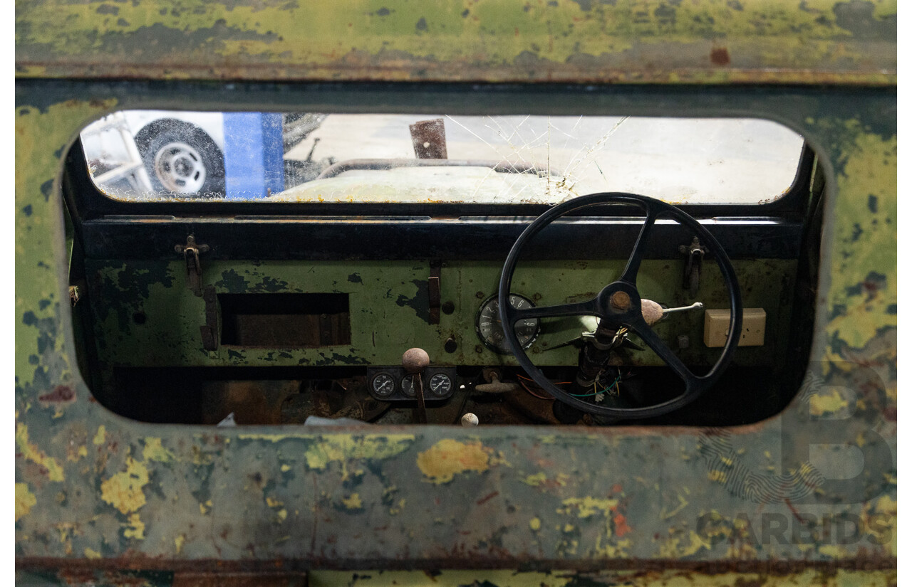 08/1964 Willys Kaiser Jeep CJ-6 Universal 2d Half Cab Green - Project