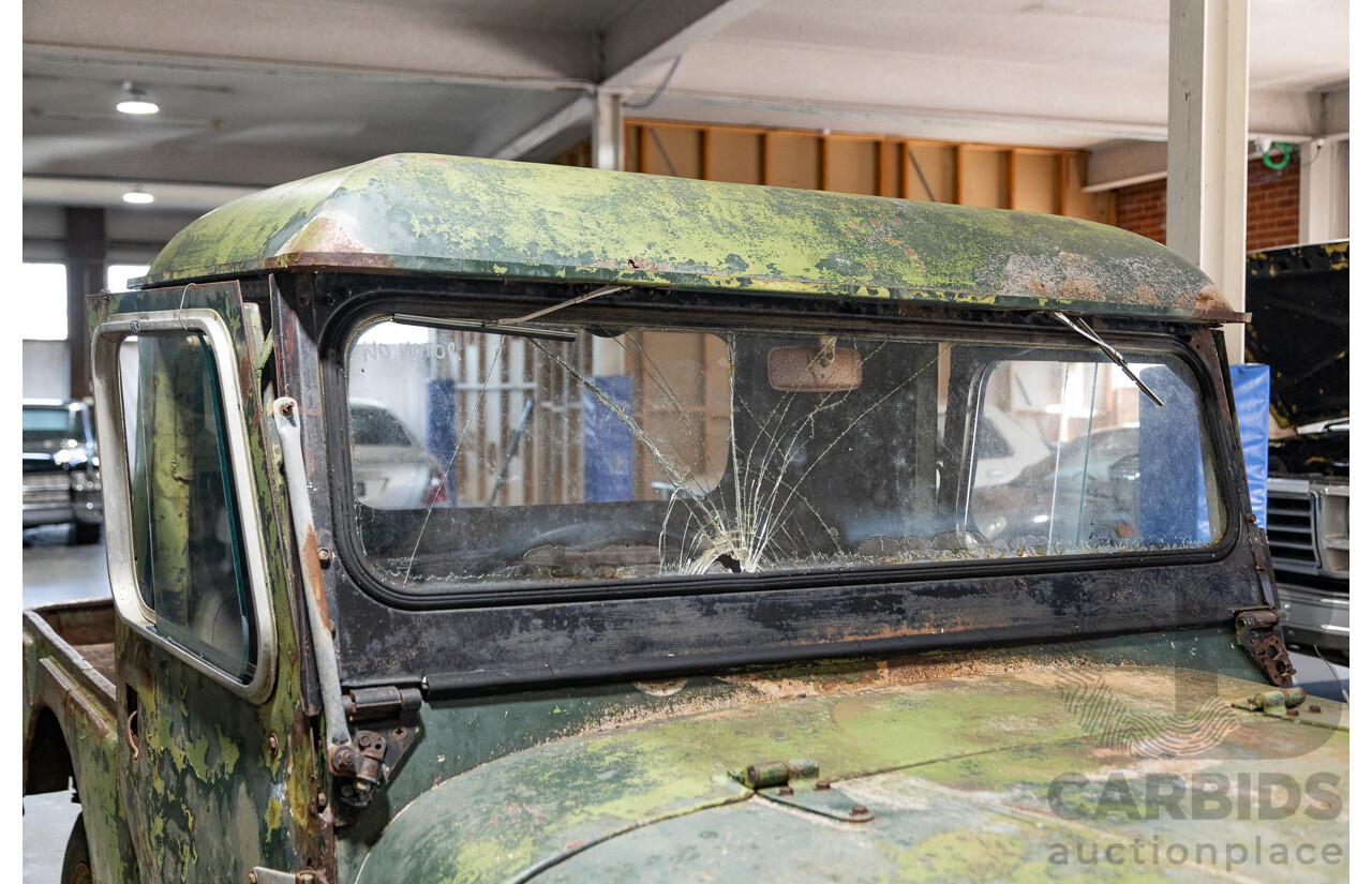 08/1964 Willys Kaiser Jeep CJ-6 Universal 2d Half Cab Green - Project