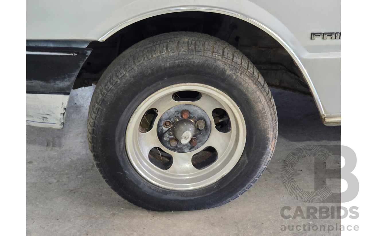 12/1981 Ford ZJ Fairlane 4d Sedan Blue / Silver V8 4.9L