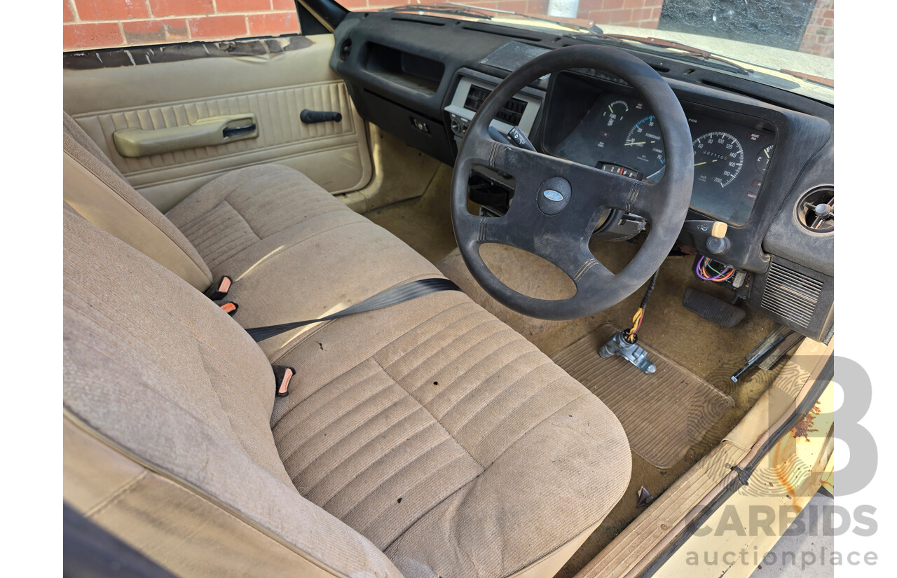 7/1982 Ford XE Falcon GL 4d Sedan Bahama Beige 4.1L