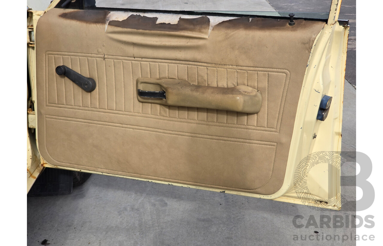 7/1982 Ford XE Falcon GL 4d Sedan Bahama Beige 4.1L