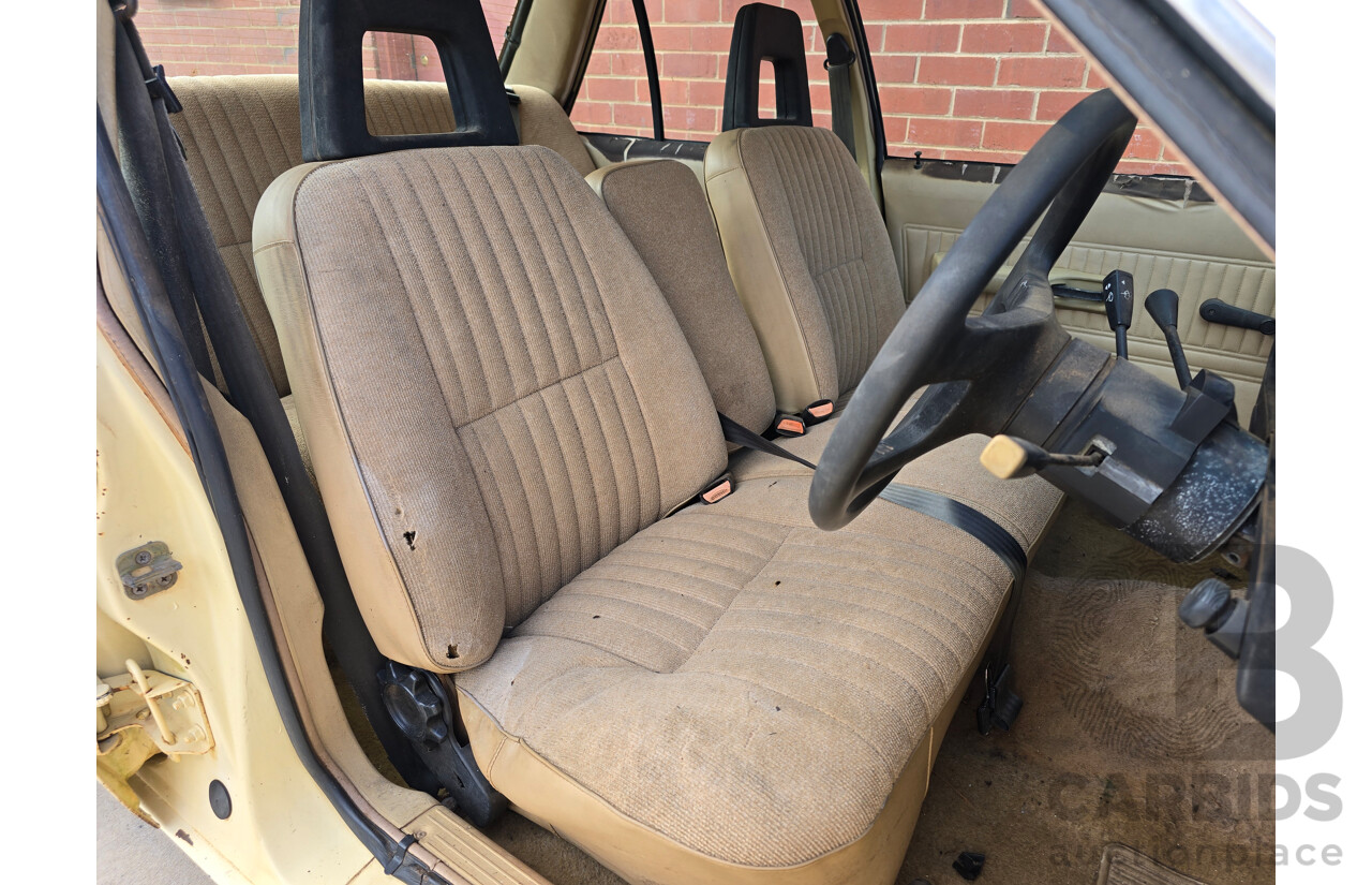 7/1982 Ford XE Falcon GL 4d Sedan Bahama Beige 4.1L