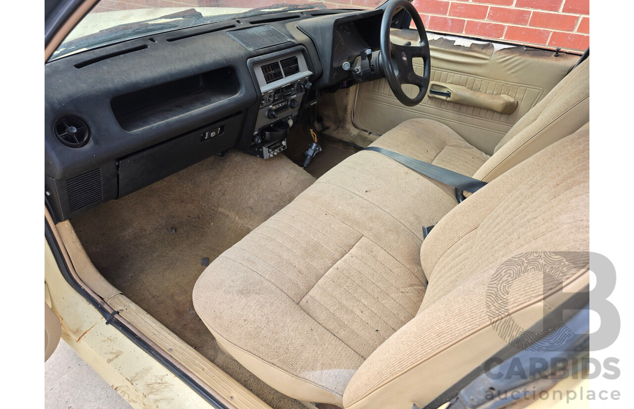 7/1982 Ford XE Falcon GL 4d Sedan Bahama Beige 4.1L