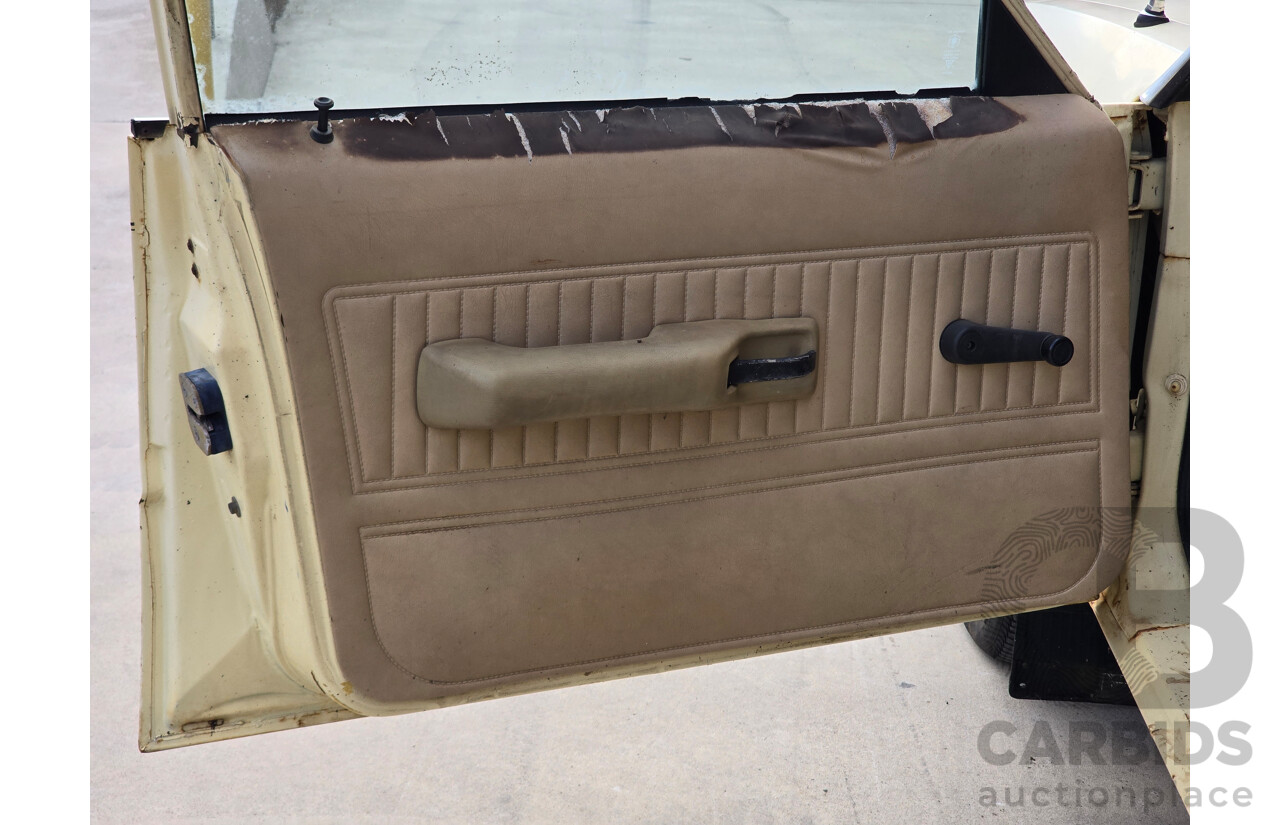 7/1982 Ford XE Falcon GL 4d Sedan Bahama Beige 4.1L