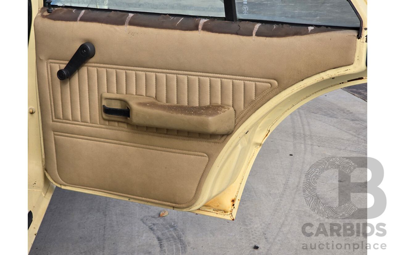 7/1982 Ford XE Falcon GL 4d Sedan Bahama Beige 4.1L