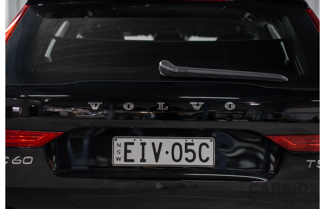 06/2020 Volvo XC60 T5 Inscription (AWD) 246 MY21 4D Wagon Onyx Black Turbo 2.0L