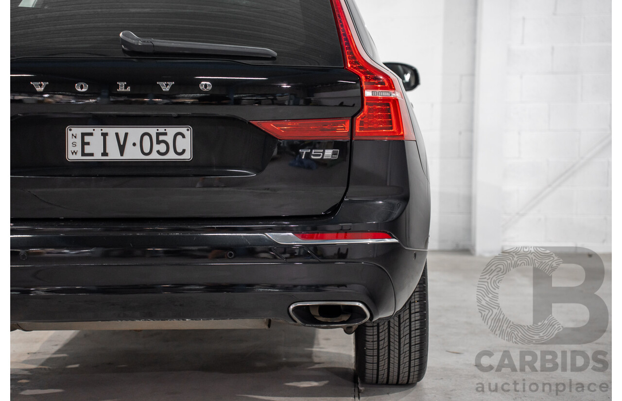 06/2020 Volvo XC60 T5 Inscription (AWD) 246 MY21 4D Wagon Onyx Black Turbo 2.0L