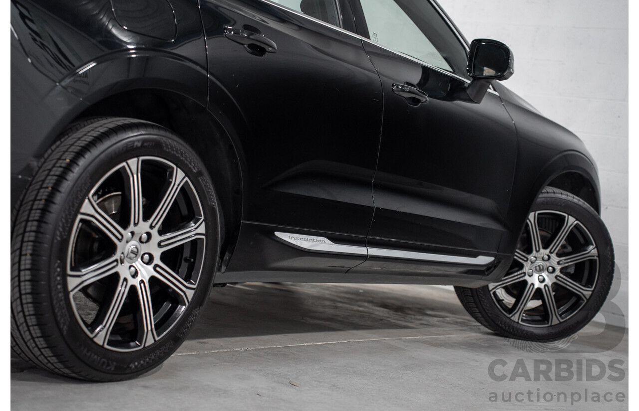 06/2020 Volvo XC60 T5 Inscription (AWD) 246 MY21 4D Wagon Onyx Black Turbo 2.0L