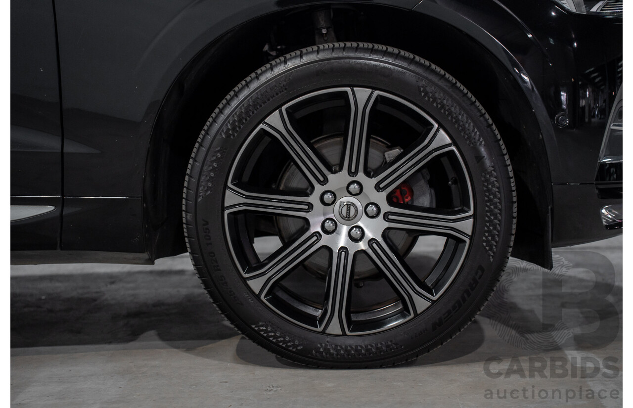 06/2020 Volvo XC60 T5 Inscription (AWD) 246 MY21 4D Wagon Onyx Black Turbo 2.0L