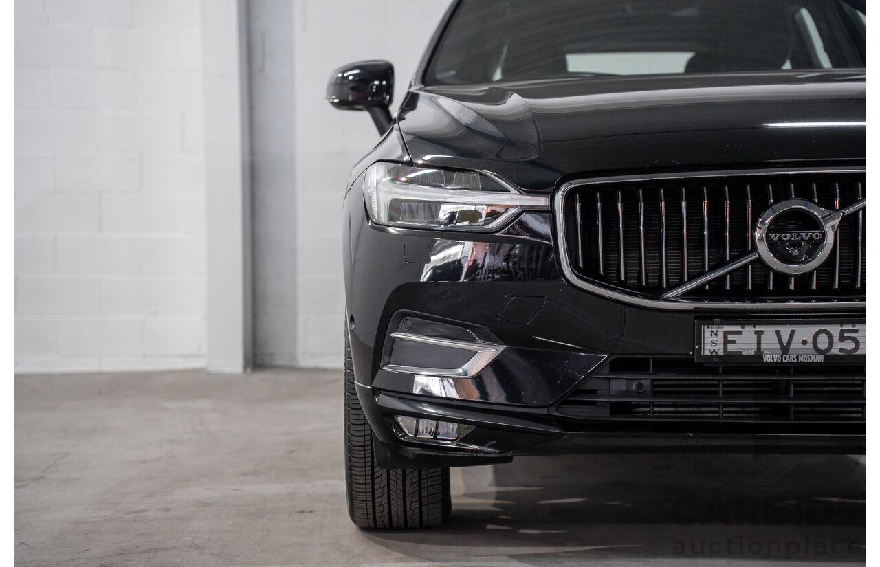06/2020 Volvo XC60 T5 Inscription (AWD) 246 MY21 4D Wagon Onyx Black Turbo 2.0L