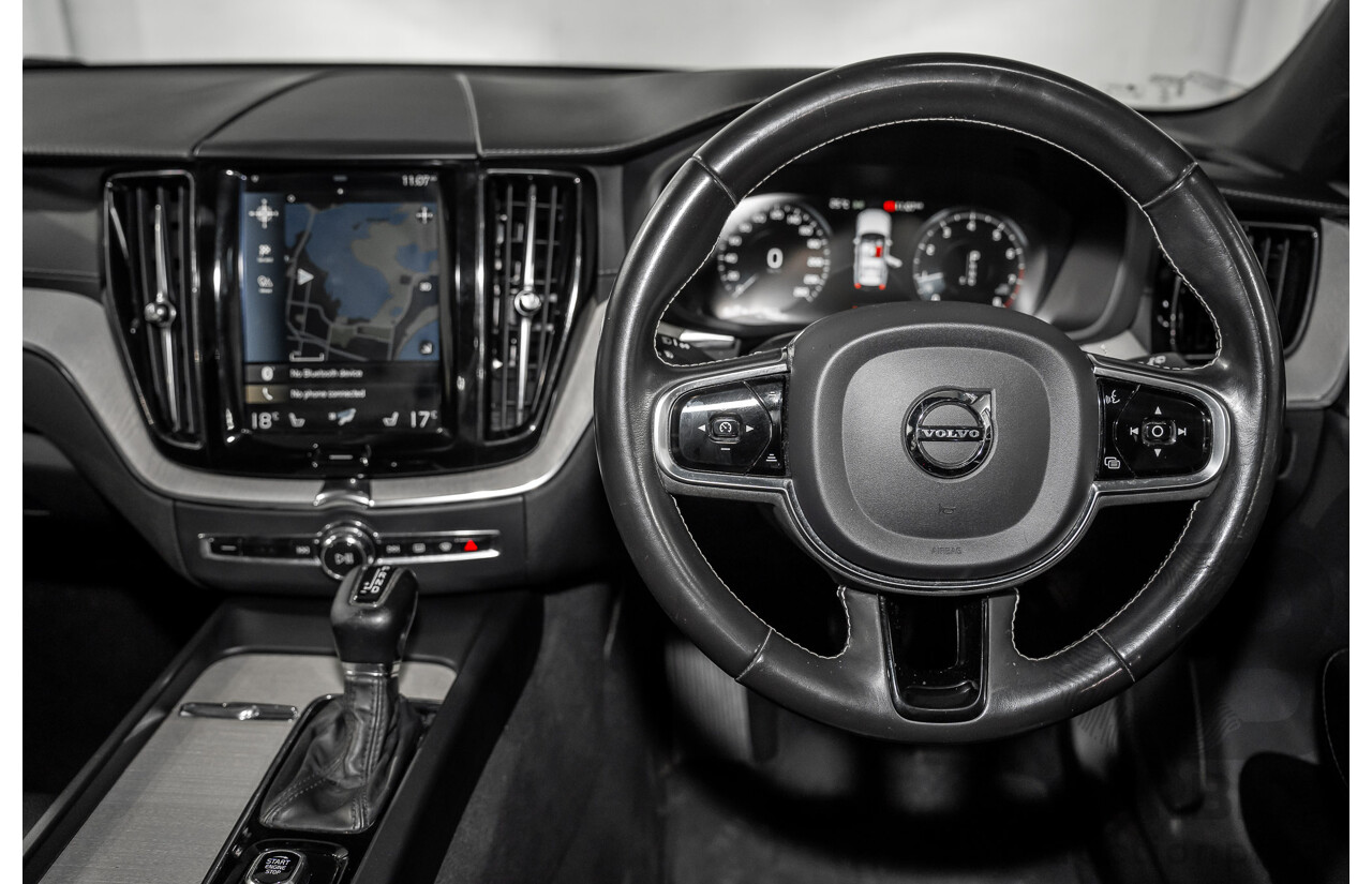 06/2020 Volvo XC60 T5 Inscription (AWD) 246 MY21 4D Wagon Onyx Black Turbo 2.0L