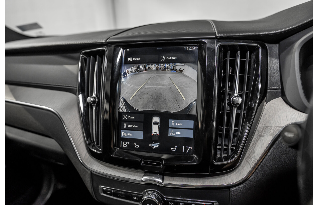 06/2020 Volvo XC60 T5 Inscription (AWD) 246 MY21 4D Wagon Onyx Black Turbo 2.0L