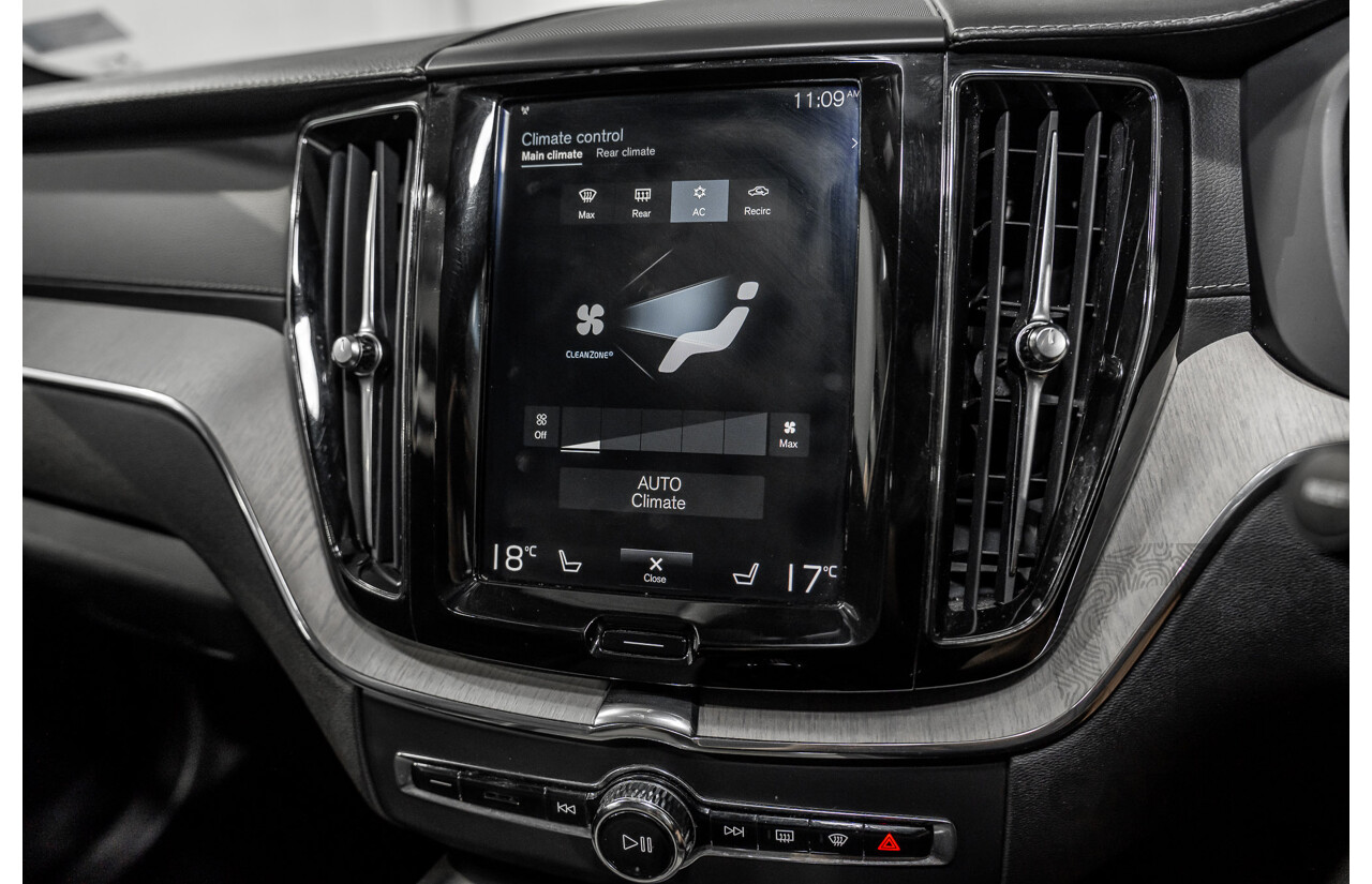 06/2020 Volvo XC60 T5 Inscription (AWD) 246 MY21 4D Wagon Onyx Black Turbo 2.0L