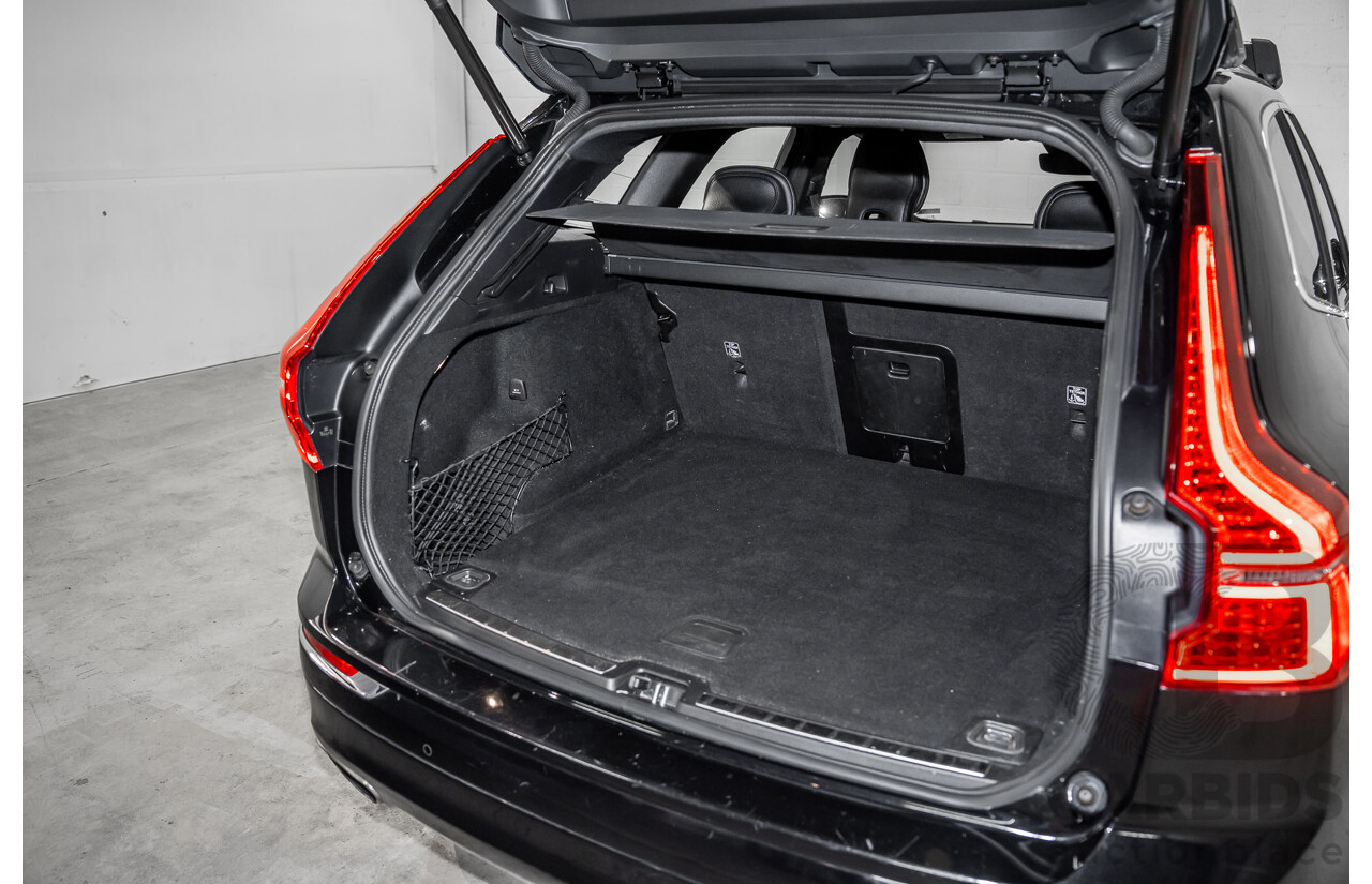 06/2020 Volvo XC60 T5 Inscription (AWD) 246 MY21 4D Wagon Onyx Black Turbo 2.0L