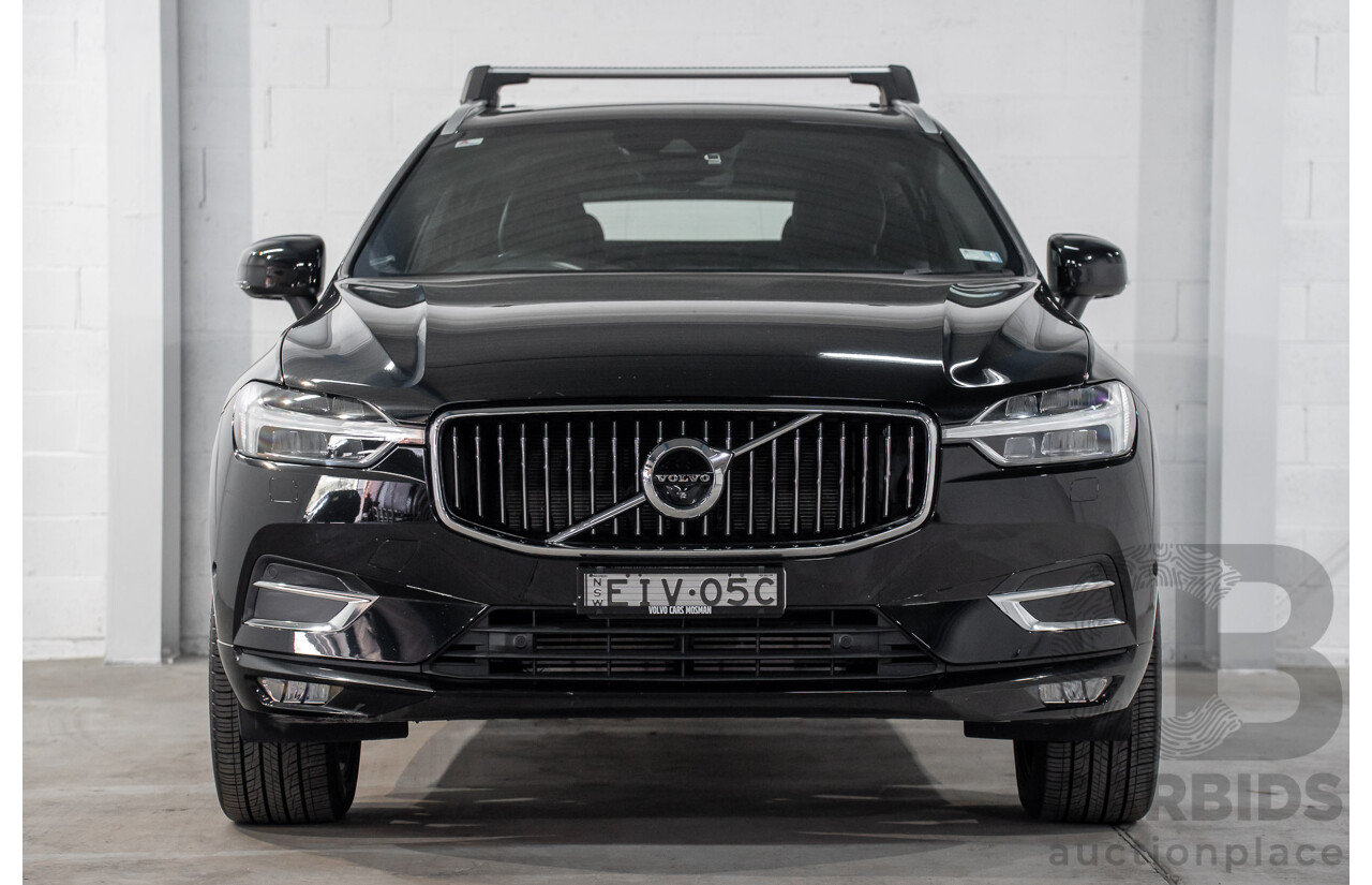 06/2020 Volvo XC60 T5 Inscription (AWD) 246 MY21 4D Wagon Onyx Black Turbo 2.0L
