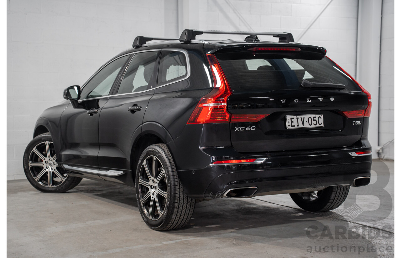 06/2020 Volvo XC60 T5 Inscription (AWD) 246 MY21 4D Wagon Onyx Black Turbo 2.0L
