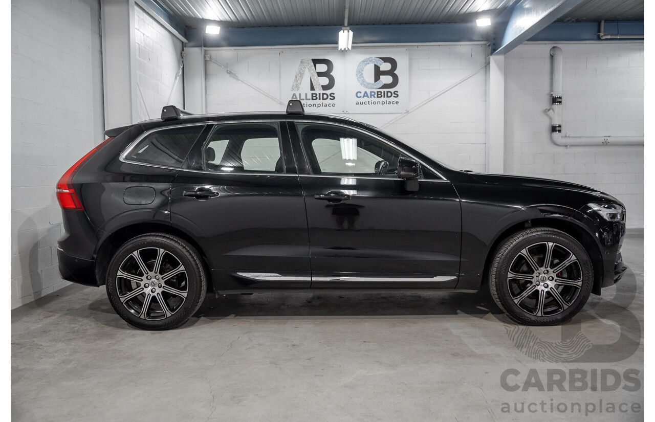 06/2020 Volvo XC60 T5 Inscription (AWD) 246 MY21 4D Wagon Onyx Black Turbo 2.0L