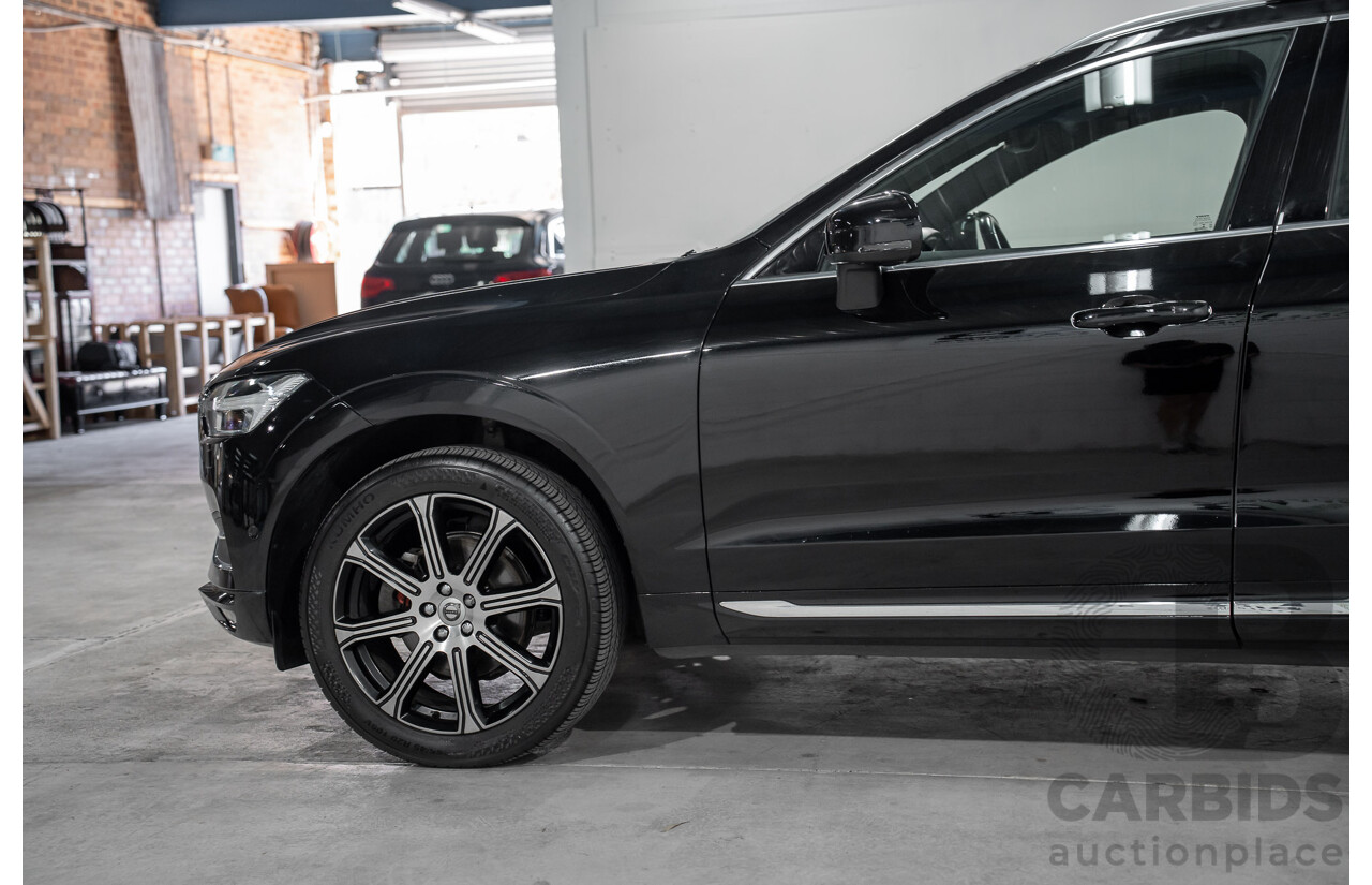 06/2020 Volvo XC60 T5 Inscription (AWD) 246 MY21 4D Wagon Onyx Black Turbo 2.0L