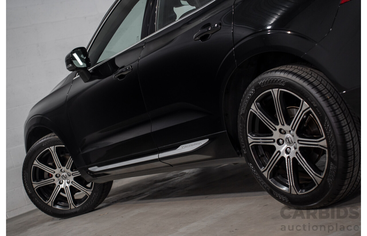 06/2020 Volvo XC60 T5 Inscription (AWD) 246 MY21 4D Wagon Onyx Black Turbo 2.0L