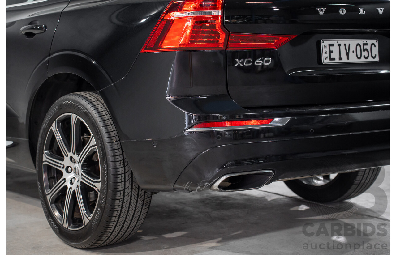 06/2020 Volvo XC60 T5 Inscription (AWD) 246 MY21 4D Wagon Onyx Black Turbo 2.0L