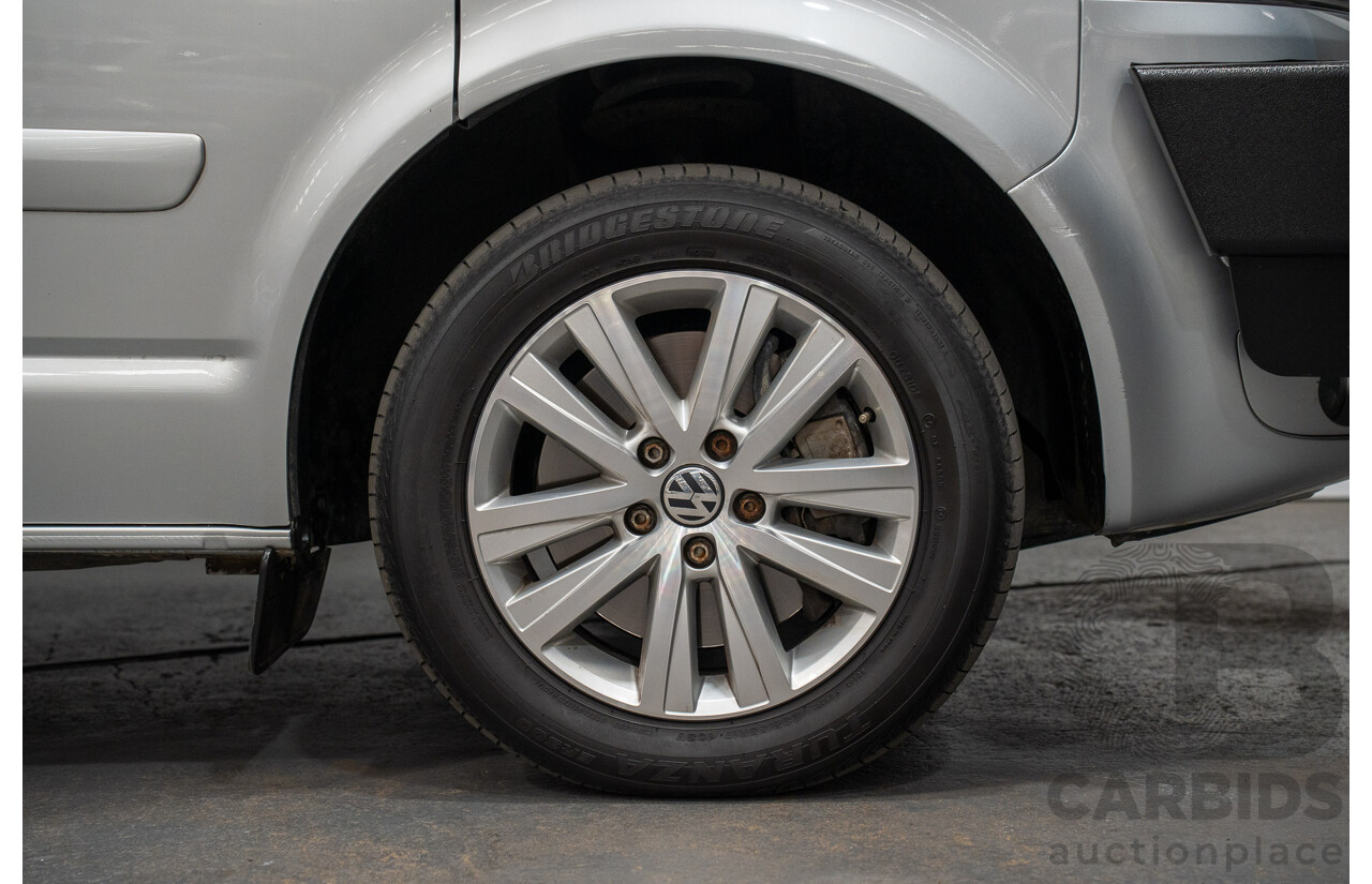 10/2015 Volkswagen Multivan Comfortline TDI400 FWD T5 MY15 4D Wagon Reflex Silver Turbo Diesel 2.0L - 7 Seats