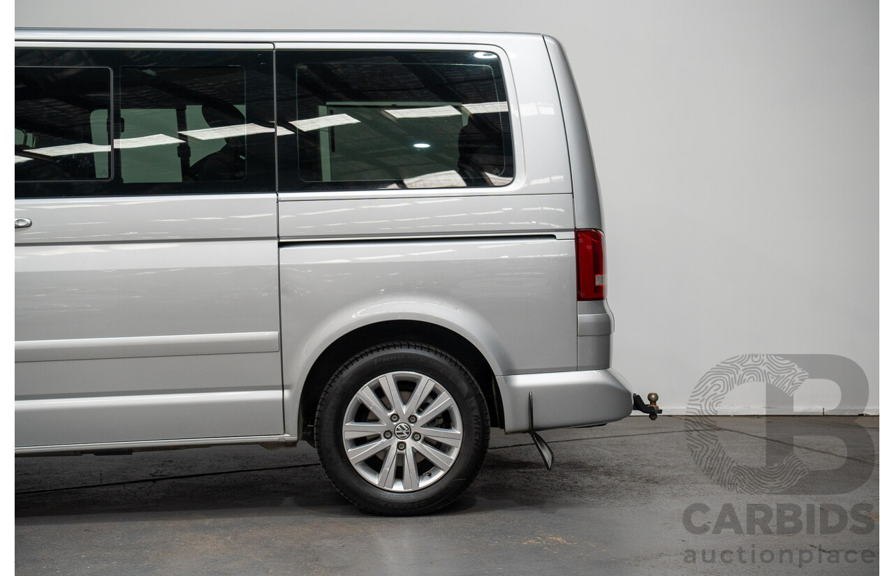 10/2015 Volkswagen Multivan Comfortline TDI400 FWD T5 MY15 4D Wagon Reflex Silver Turbo Diesel 2.0L - 7 Seats
