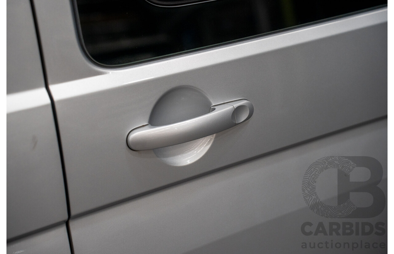 10/2015 Volkswagen Multivan Comfortline TDI400 FWD T5 MY15 4D Wagon Reflex Silver Turbo Diesel 2.0L - 7 Seats