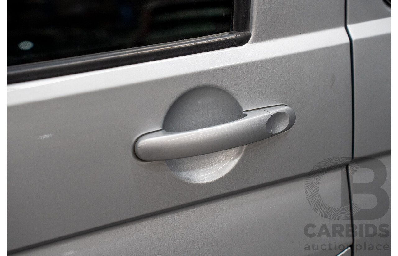 10/2015 Volkswagen Multivan Comfortline TDI400 FWD T5 MY15 4D Wagon Reflex Silver Turbo Diesel 2.0L - 7 Seats