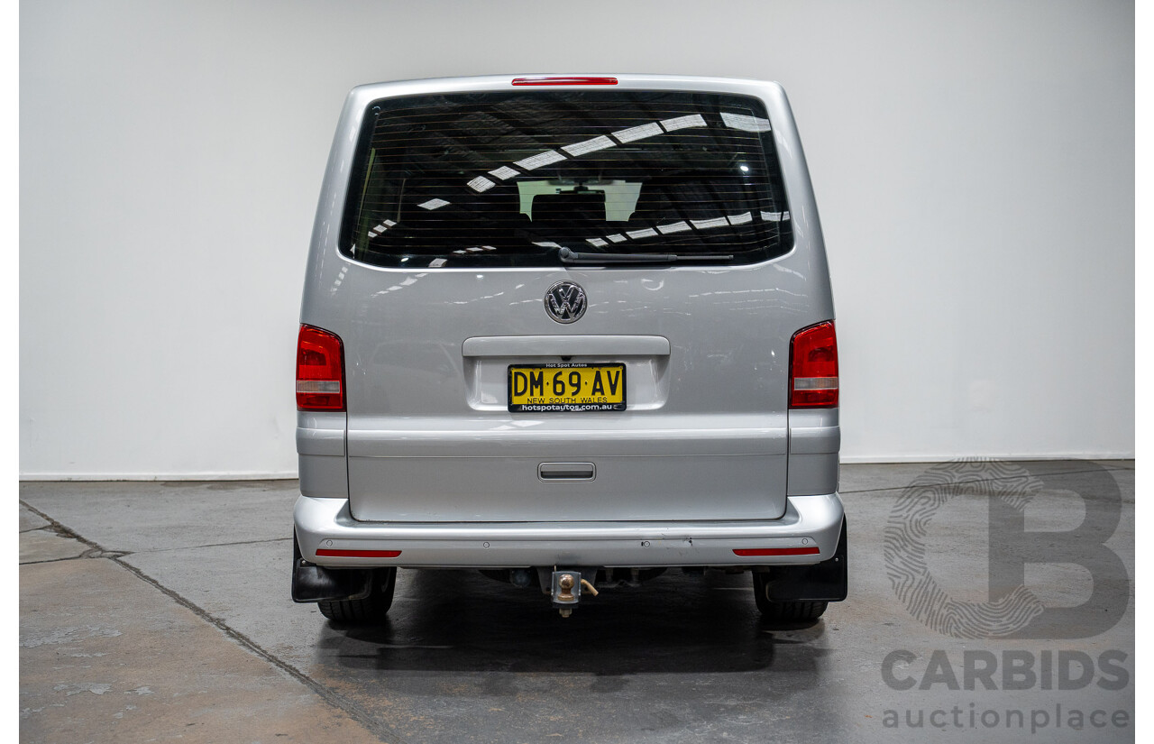 10/2015 Volkswagen Multivan Comfortline TDI400 FWD T5 MY15 4D Wagon Reflex Silver Turbo Diesel 2.0L - 7 Seats