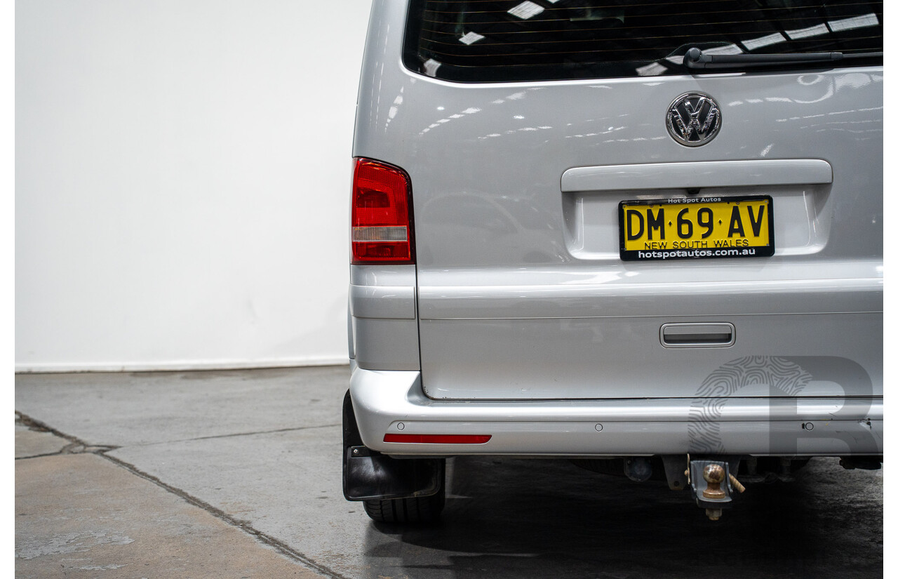 10/2015 Volkswagen Multivan Comfortline TDI400 FWD T5 MY15 4D Wagon Reflex Silver Turbo Diesel 2.0L - 7 Seats