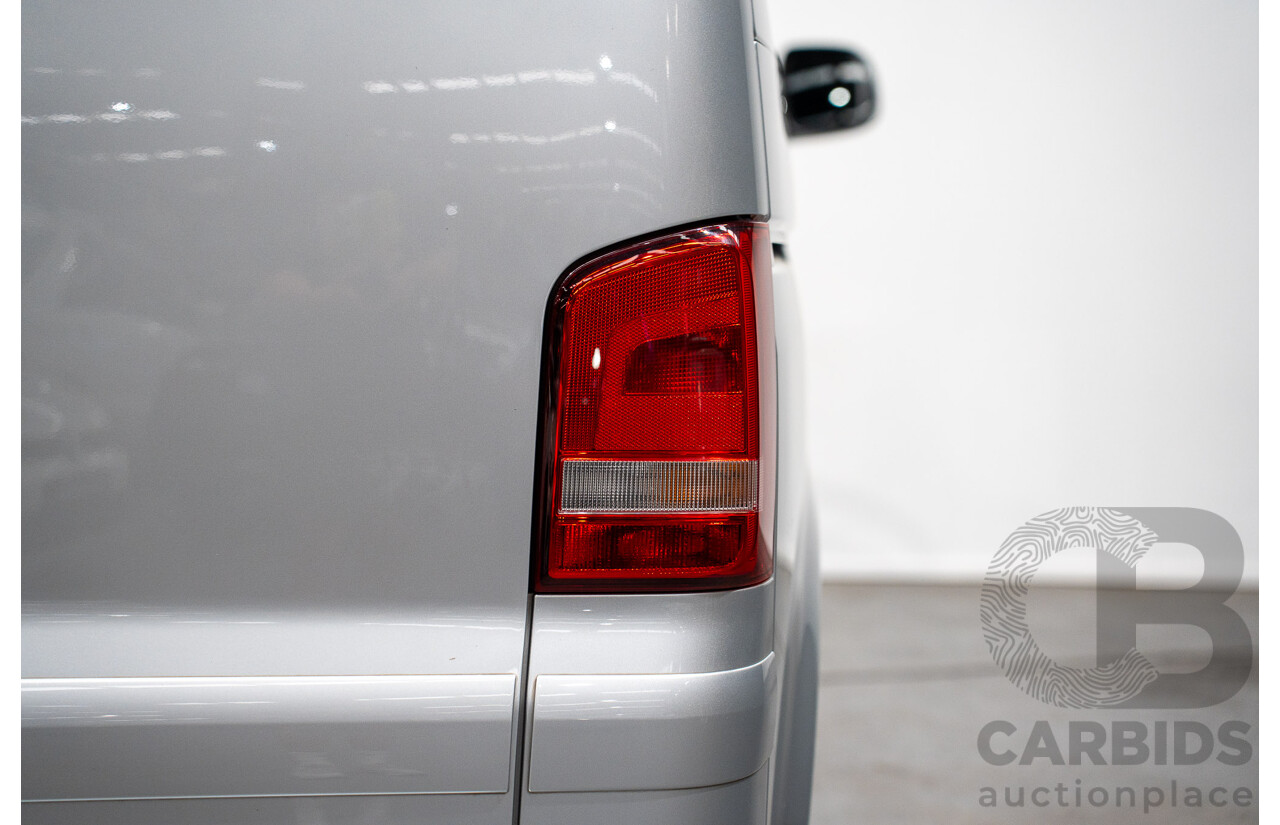 10/2015 Volkswagen Multivan Comfortline TDI400 FWD T5 MY15 4D Wagon Reflex Silver Turbo Diesel 2.0L - 7 Seats