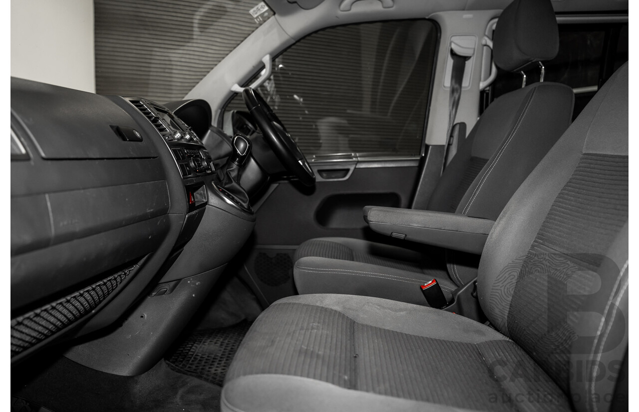 10/2015 Volkswagen Multivan Comfortline TDI400 FWD T5 MY15 4D Wagon Reflex Silver Turbo Diesel 2.0L - 7 Seats