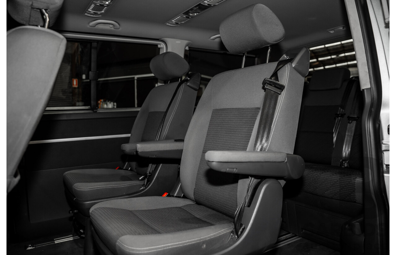 10/2015 Volkswagen Multivan Comfortline TDI400 FWD T5 MY15 4D Wagon Reflex Silver Turbo Diesel 2.0L - 7 Seats