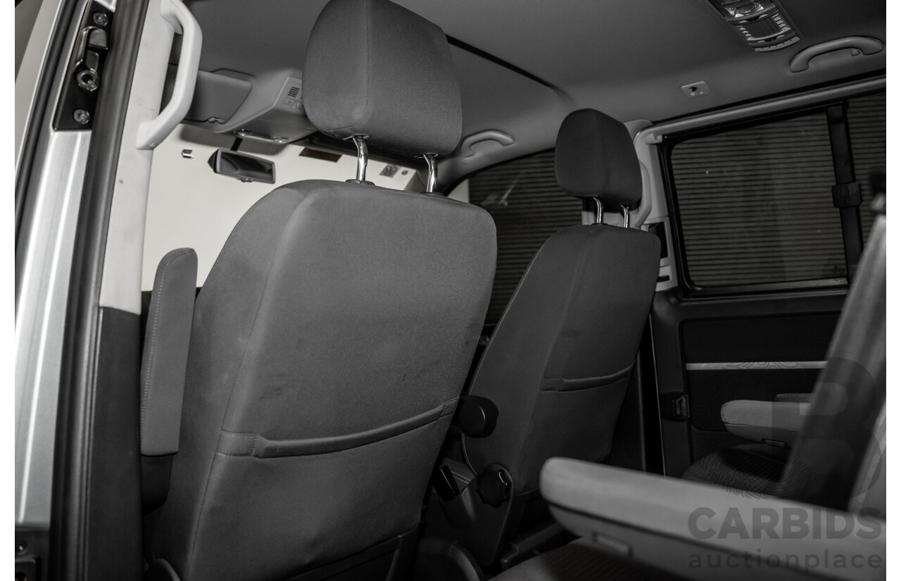 10/2015 Volkswagen Multivan Comfortline TDI400 FWD T5 MY15 4D Wagon Reflex Silver Turbo Diesel 2.0L - 7 Seats