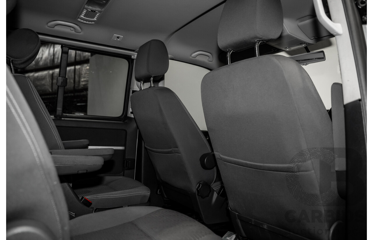 10/2015 Volkswagen Multivan Comfortline TDI400 FWD T5 MY15 4D Wagon Reflex Silver Turbo Diesel 2.0L - 7 Seats