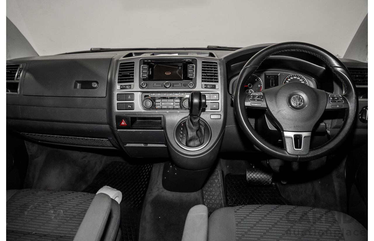 10/2015 Volkswagen Multivan Comfortline TDI400 FWD T5 MY15 4D Wagon Reflex Silver Turbo Diesel 2.0L - 7 Seats