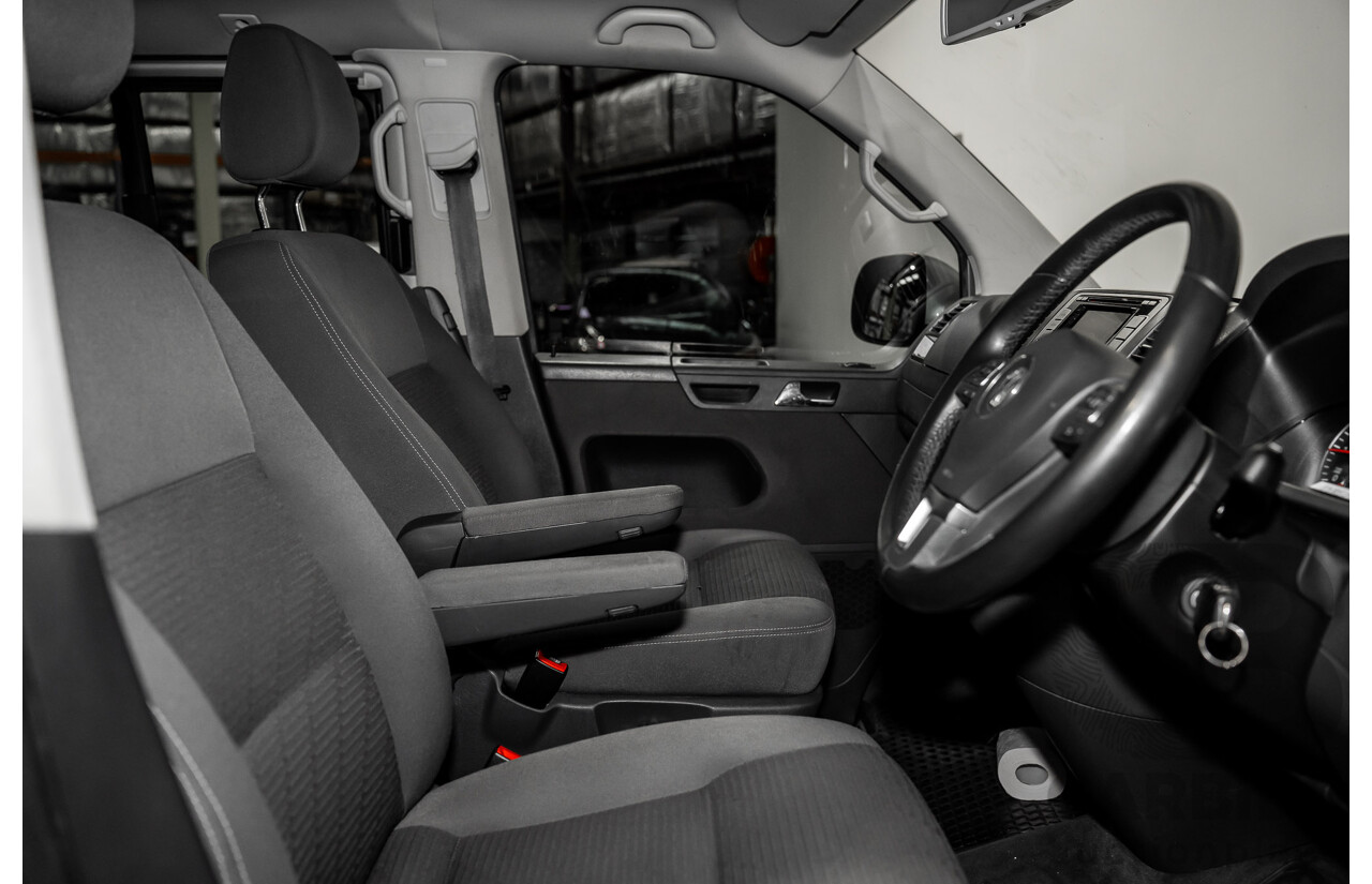 10/2015 Volkswagen Multivan Comfortline TDI400 FWD T5 MY15 4D Wagon Reflex Silver Turbo Diesel 2.0L - 7 Seats