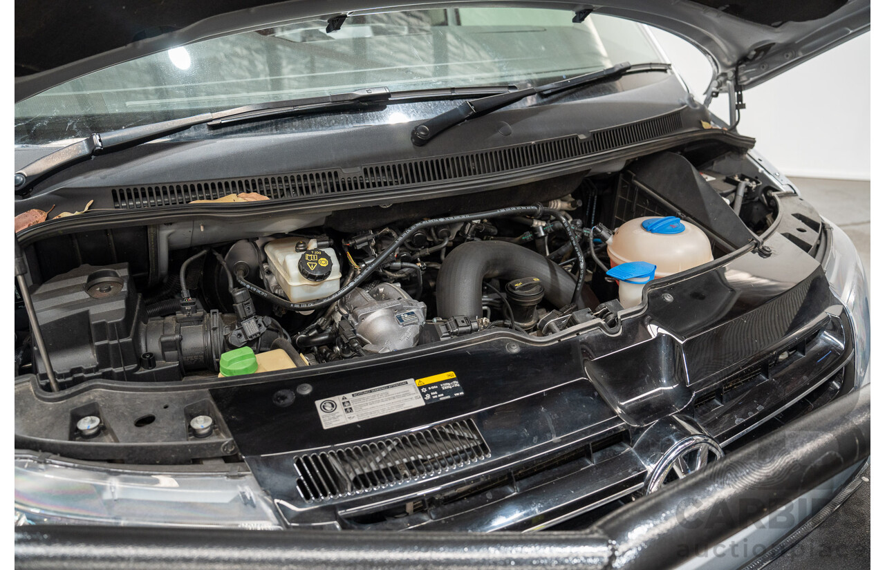 10/2015 Volkswagen Multivan Comfortline TDI400 FWD T5 MY15 4D Wagon Reflex Silver Turbo Diesel 2.0L - 7 Seats