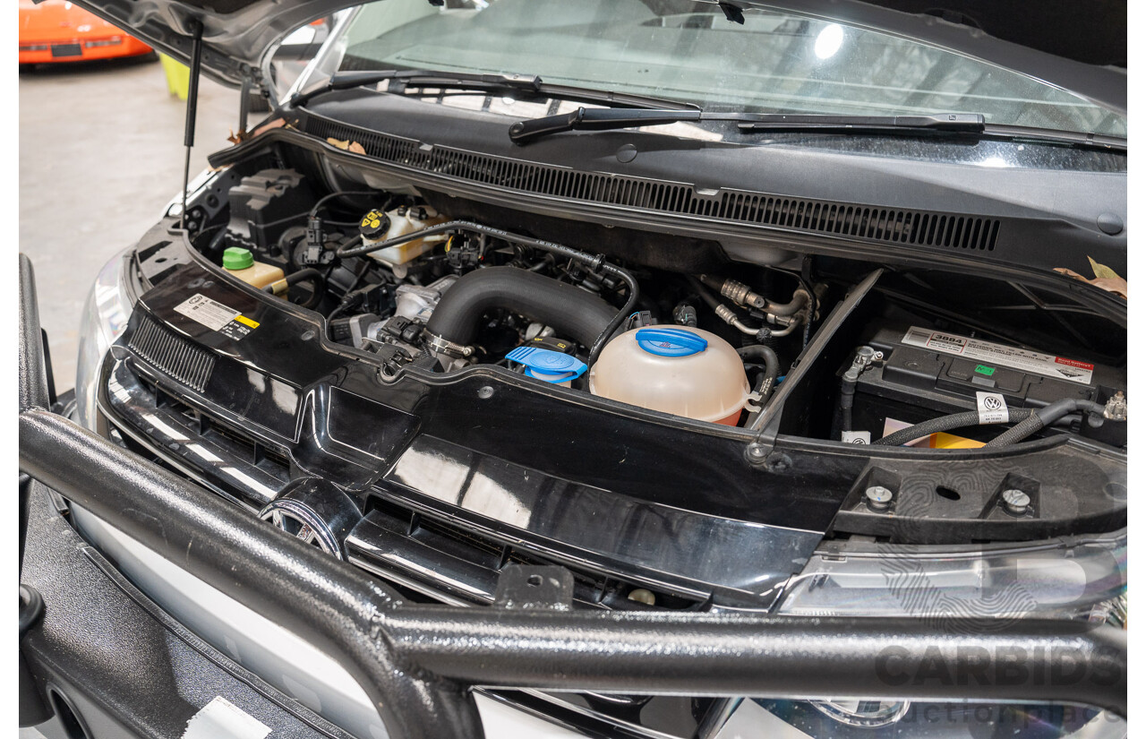 10/2015 Volkswagen Multivan Comfortline TDI400 FWD T5 MY15 4D Wagon Reflex Silver Turbo Diesel 2.0L - 7 Seats